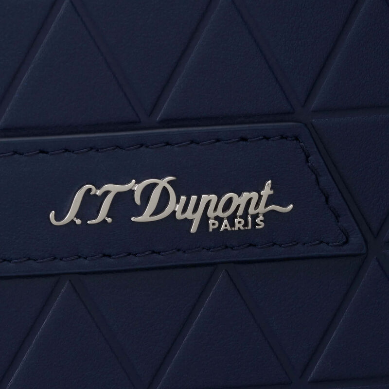 st dupont firehead shoulder bag blue