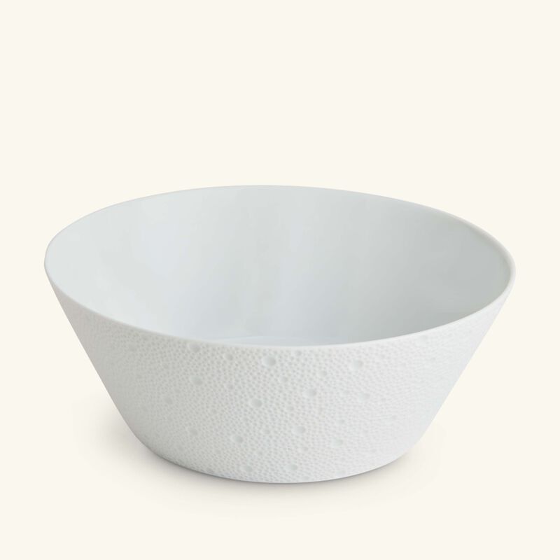Ecume Salad Bowl White 24cm bernardaud ecume salad bowl white 24cm