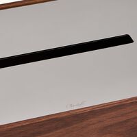 christofle uni tissue box walnut