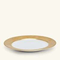 Sauvage Blanc Salad Plate Round Gold 21cm bernardaud sauvage blanc salad plate round gold 21cm