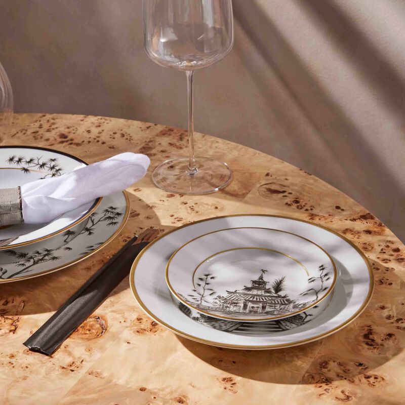 بينتو باريس طبق الخبز فيو كيوتو دائري أسود 15 سم