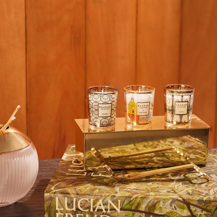 baobab collection my first baobab candle brussels roma a saint tropez trio gift set
