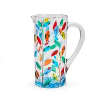 Painted Glass Jug, small