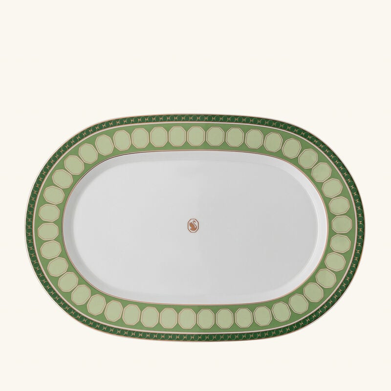 Signum Fern Serving Platter Green 26cm rosenthal signum fern serving platter green 26cm