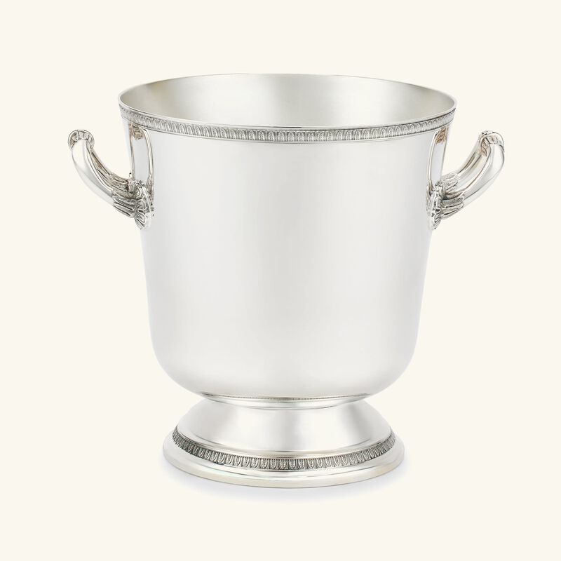 christofle malmaison ice bucket silver plated