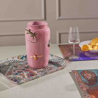 Blooming Vase Medium Pink etro blooming vase medium pink