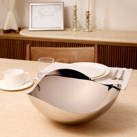 georg jensen bloom serving bowl clear
