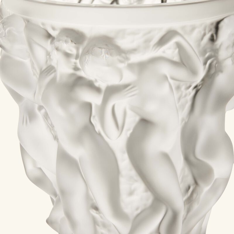 Bacchantes Vase Small Clear lalique bacchantes vase small clear
