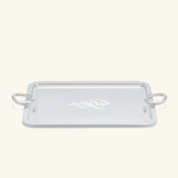 christofle vertigo ramadan serving tray rectangular large silver plated