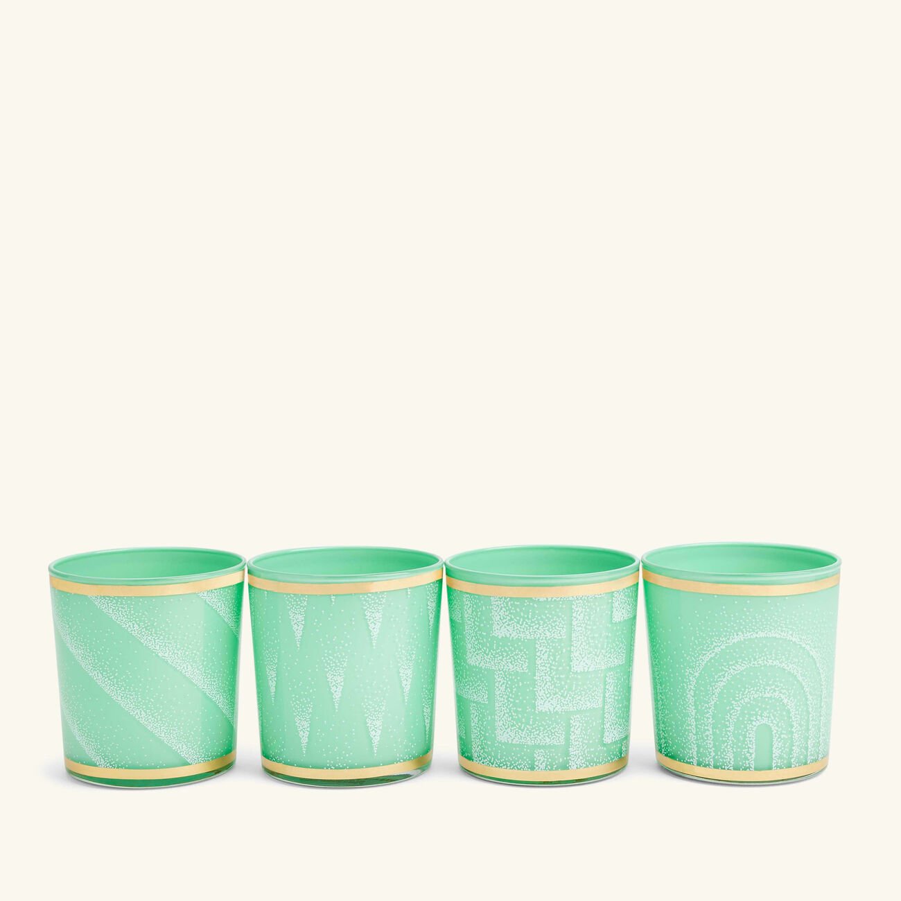 Vapor Drinking Glass Green Set Of 4 jonathan adler vapor drinking glass green set of 4