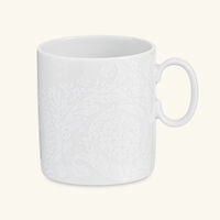 Barocco'92 Bianco Coffee Cup & Saucer White versace barocco 92 bianco coffee cup saucer white