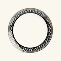 La Greca Signature Dinner Plate Round White 27cm versace la greca signature dinner plate round white 27cm