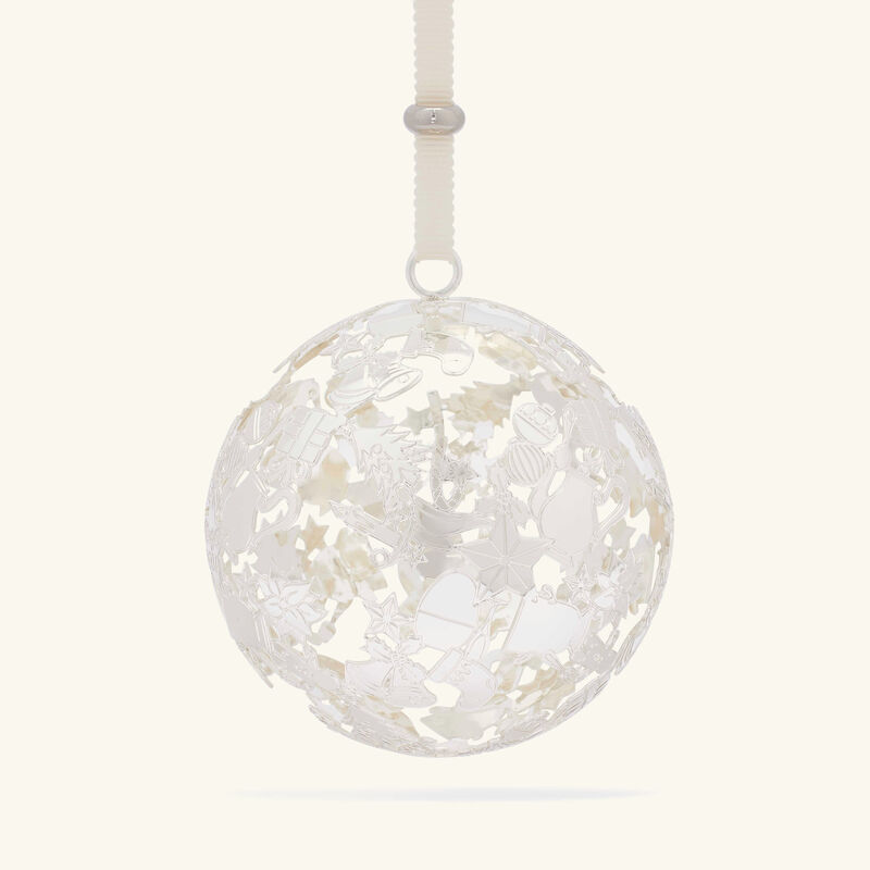 Trésors d'Argent Christmas Ornament 2024 Mini Silver Plated christofle tr sors d argent christmas ornament 2024 mini silver plated