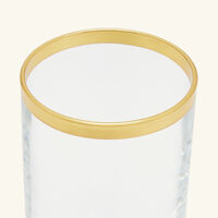 villari highball drinking glass clear