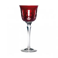 Kawali Red Crystal Wine Glass, small