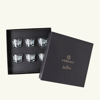 Prestige Gala Coffee Cup Clear Set Of 6 versace prestige gala coffee cup clear set of 6