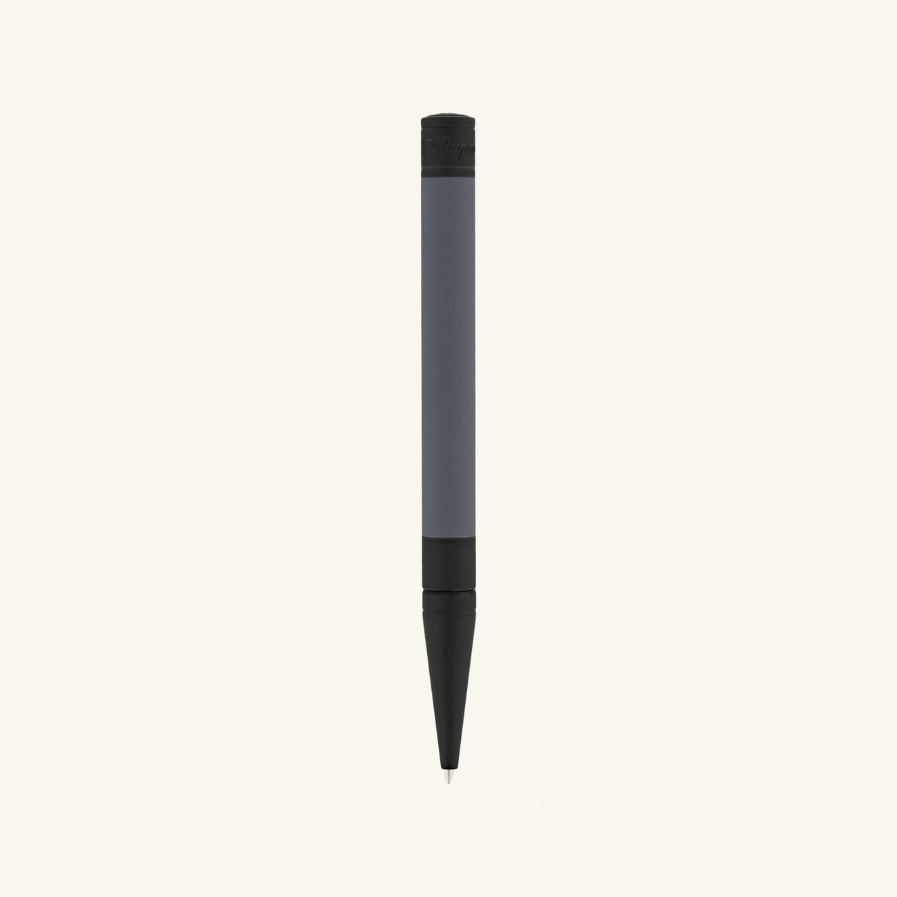 D-Initial Ballpoint Pen Grey st dupont d initial ballpoint pen grey