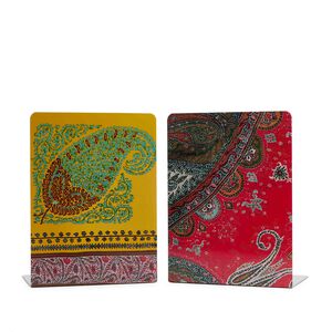 Voyage Au Rajasthan Metal Bookend - 2 PC SET, medium