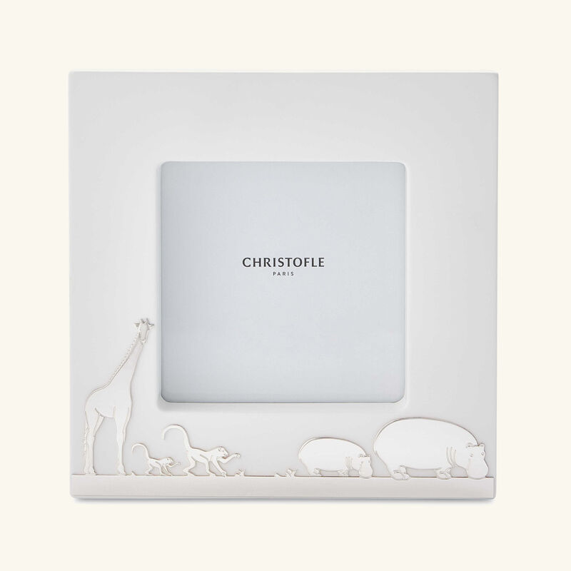 christofle savane picture frame silver plated 22x22cm
