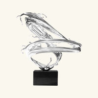 christofle xingyun the flowing dragon figurine small silver plated