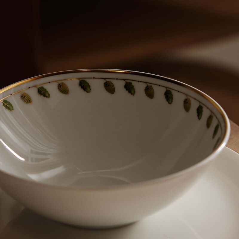Constance Bowl Round Green bernardaud constance bowl round green