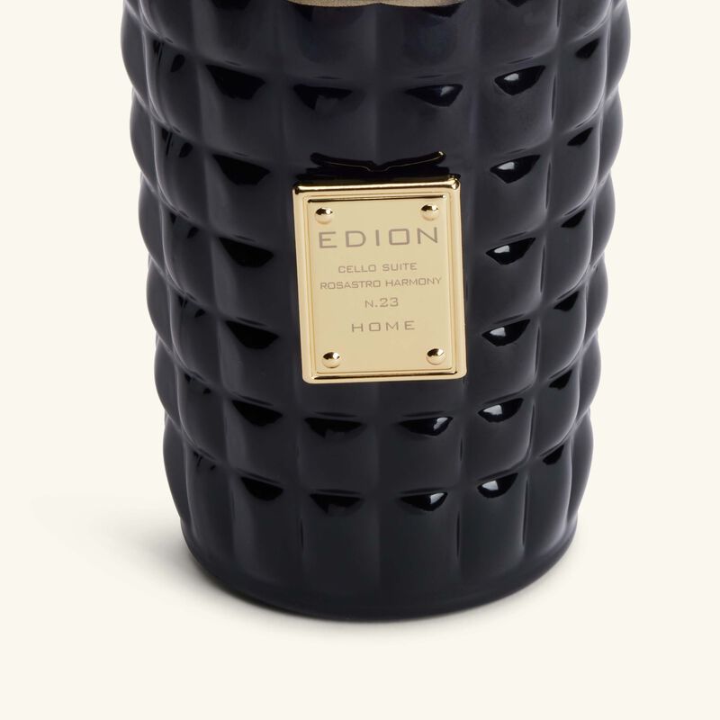 edion cello suite no 23 rosastro harmony nero scented candle 300g