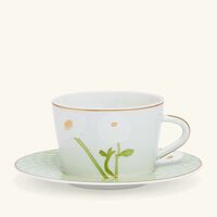 bernardaud praiana serving platter oval green 33cm