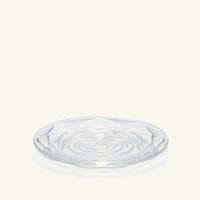 Swing Plate Round Clear 13cm baccarat swing plate round clear 13cm