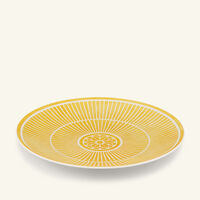 Malmaison Riviera Dessert Plate Round Yellow 21 cm christofle malmaison riviera dessert plate round yellow 21 cm