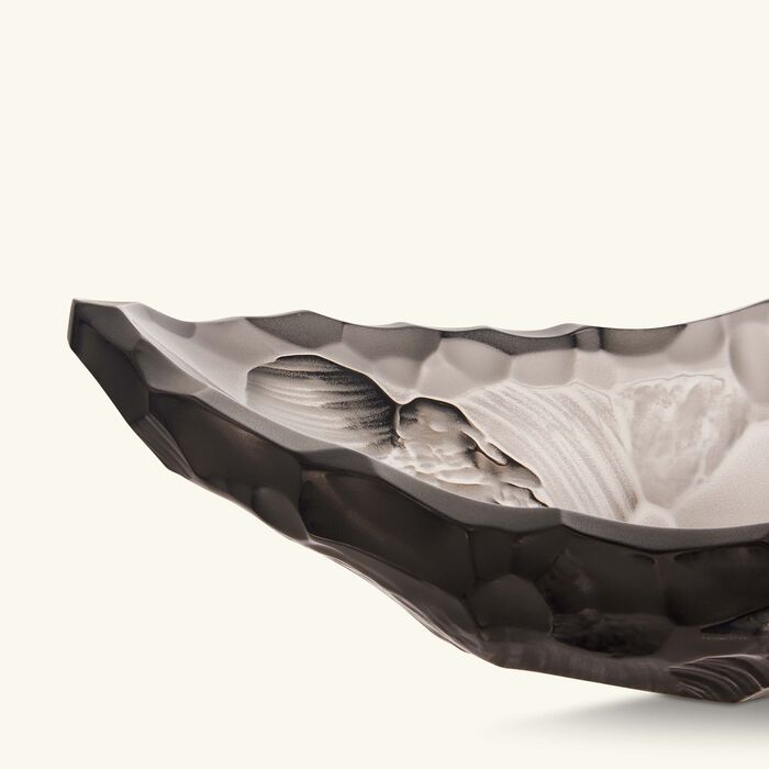 لاليك قطعة الديكور تيرامينيرال سيلكس صغيرة رمادية