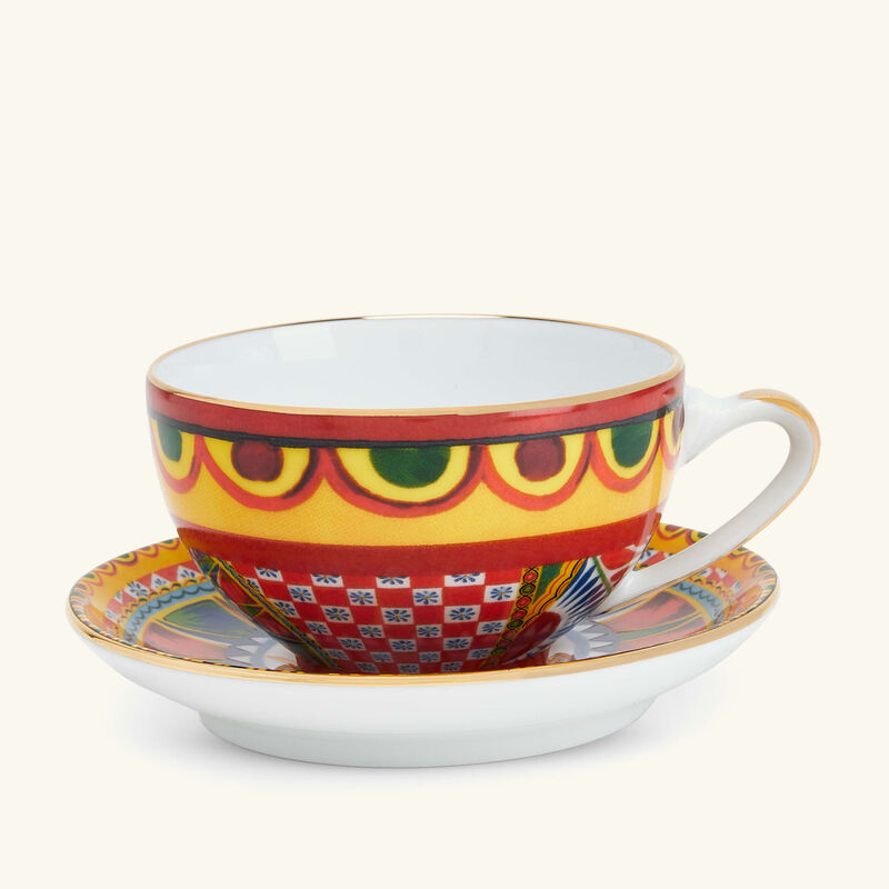 Shop Dolce&Gabbana Casa Porcelain Tea Set at Tanagra in Dubai, Abu