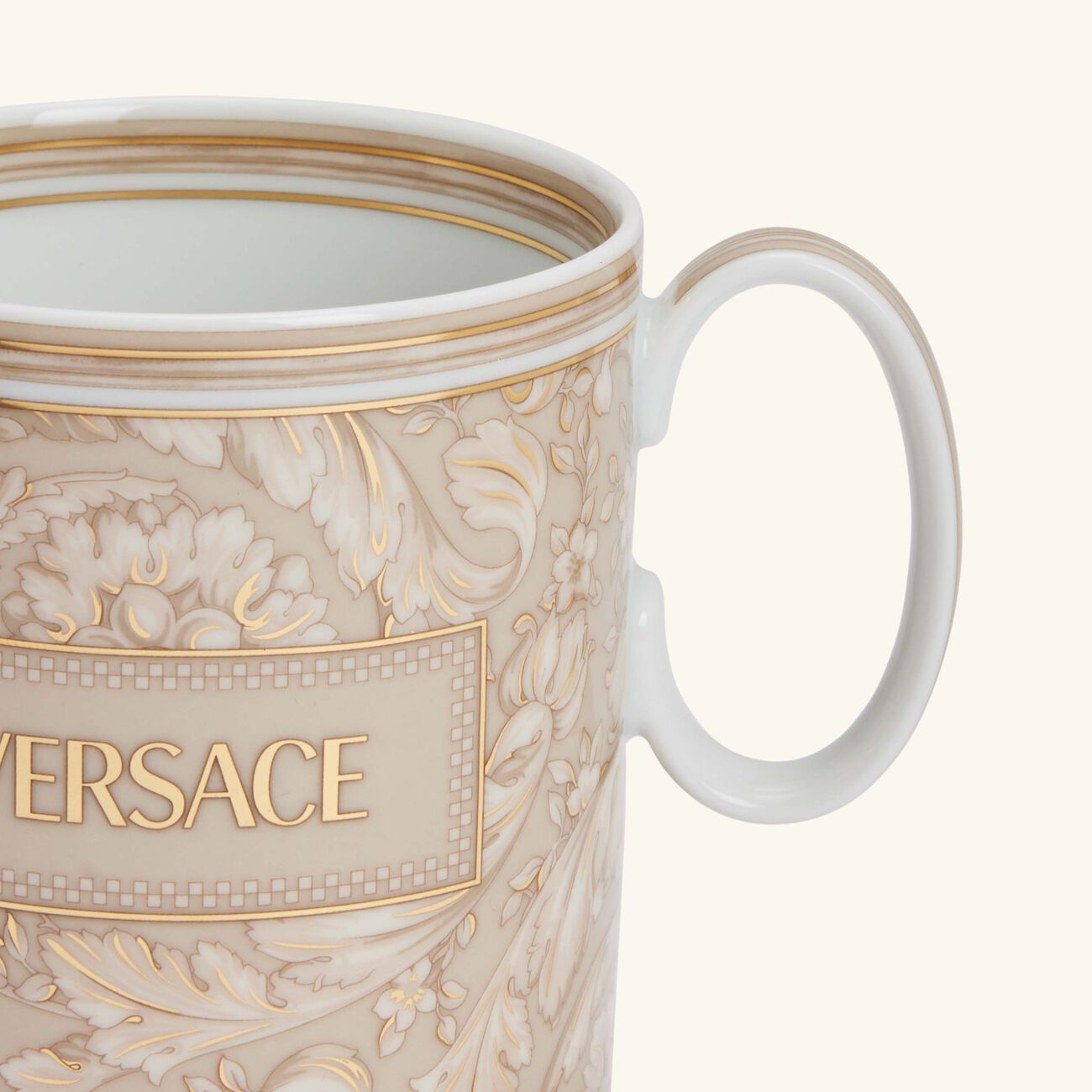 Barocco Beige Mug versace barocco beige mug
