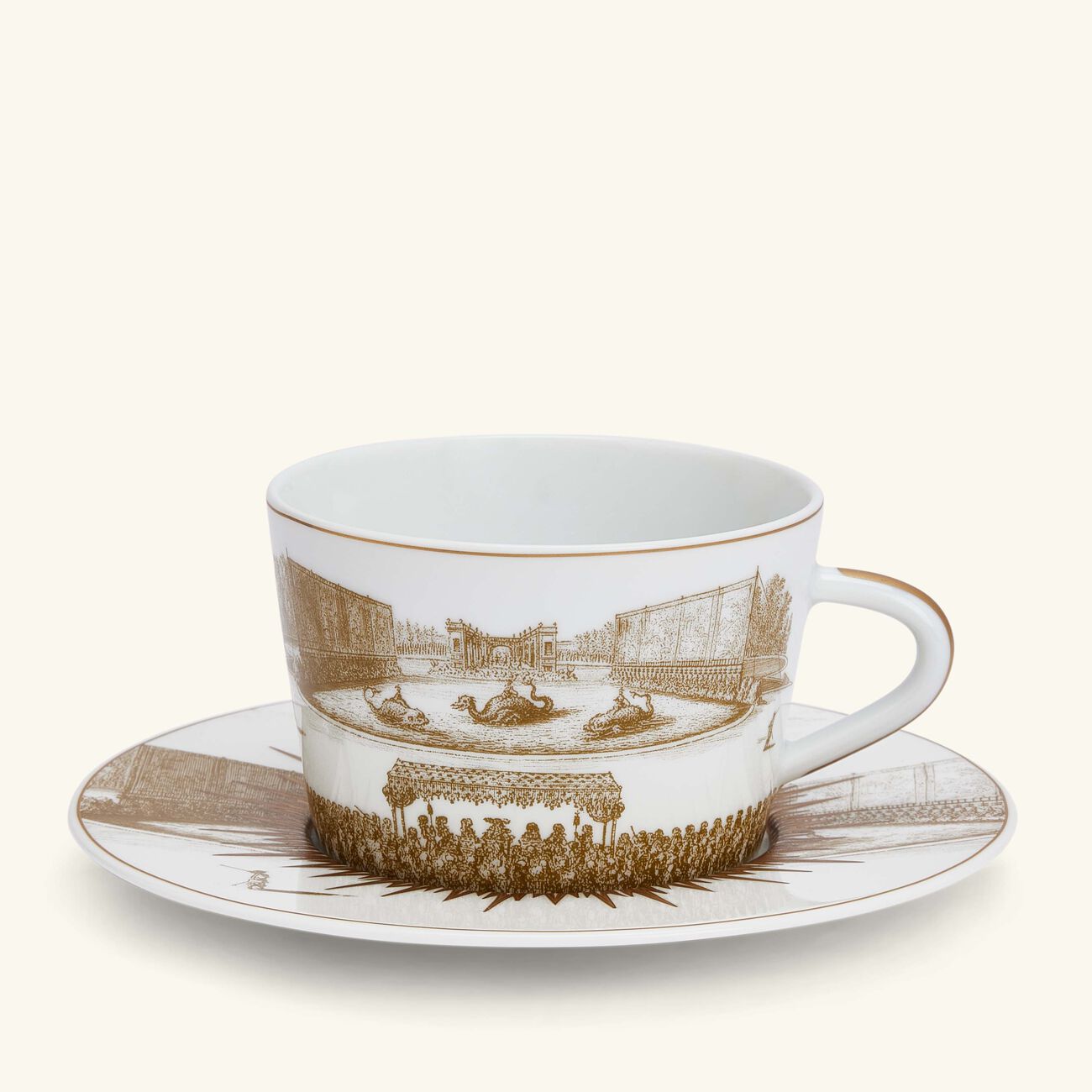 Versailles Enchanté Tea Cup And Saucer bernardaud versailles enchant tea cup and saucer
