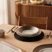bernardaud ecume serving bowl silver 25cm