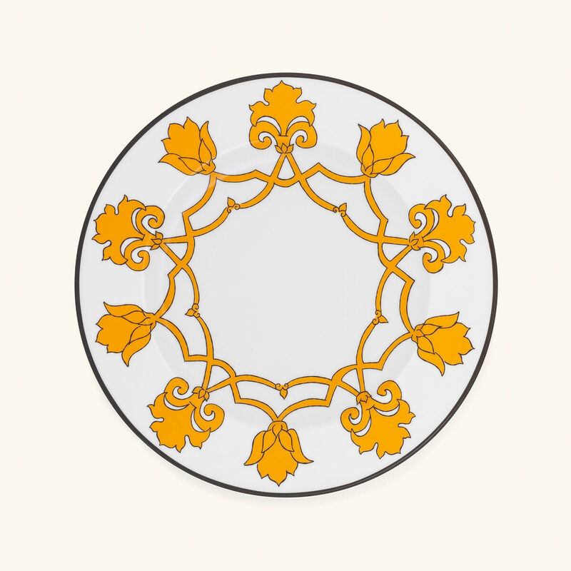بينتو باريس طبق الطعام جايبور دائري أصفر 26 سم