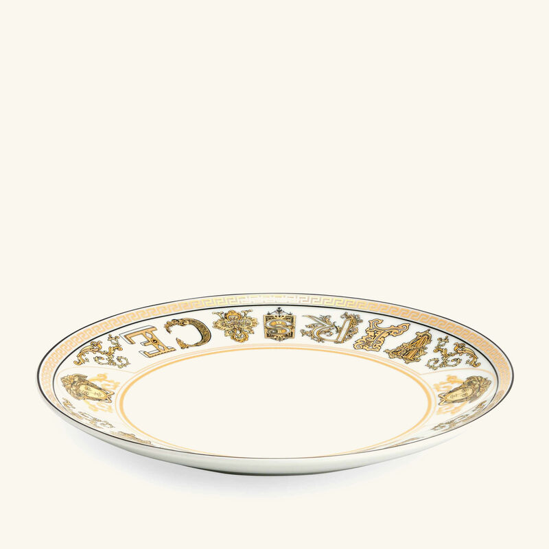 Virtus Gala Plate Round White 21cm versace virtus gala plate round white 21cm