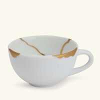 Kintsugi Coffee Cup & Saucer Red Set Of 4 bernardaud kintsugi coffee cup saucer red set of 4