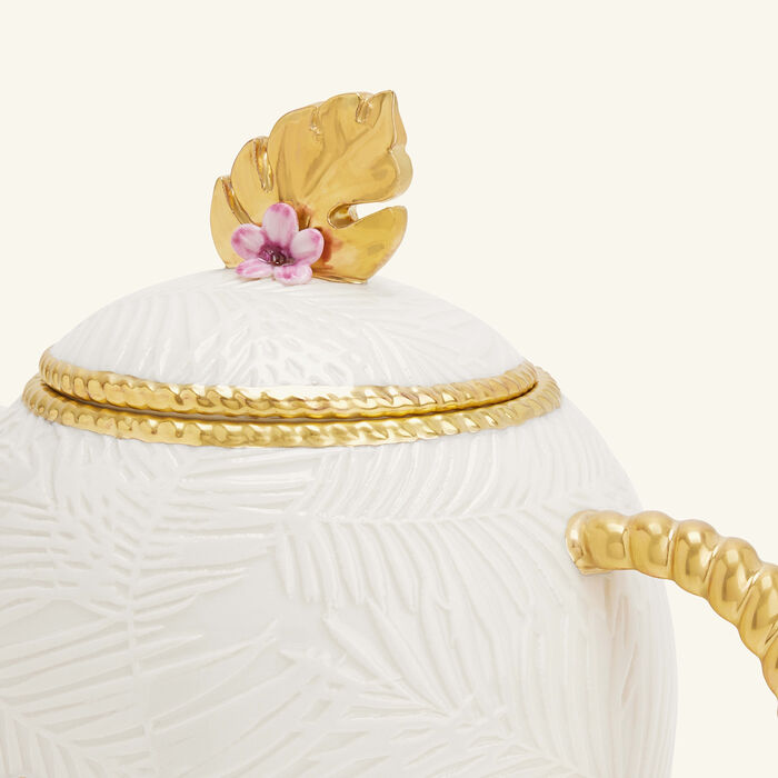 Acapulco Tea Pot White villari acapulco tea pot white