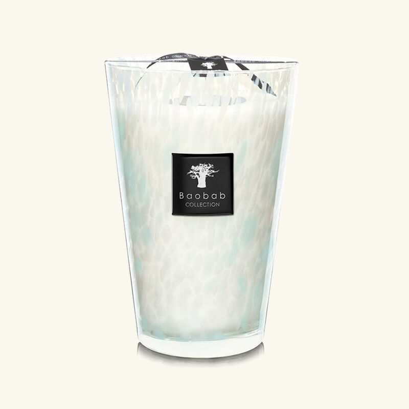 Pearls Sapphire Candle Maxi Max baobab collection pearls sapphire candle maxi max