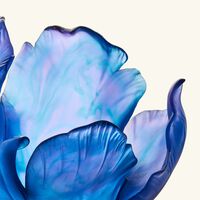 Tulip Vase Medium Blue daum tulip vase medium blue