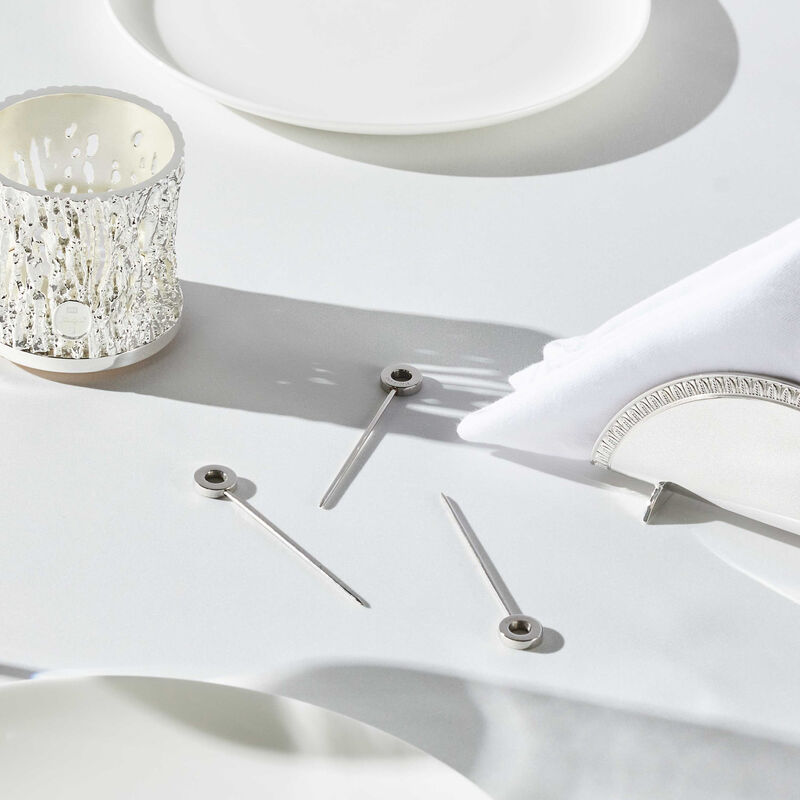 oh de christofle cocktail picks stainless steel set of 6