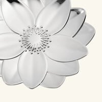 christofle l herbier lotus trinket tray silver plated
