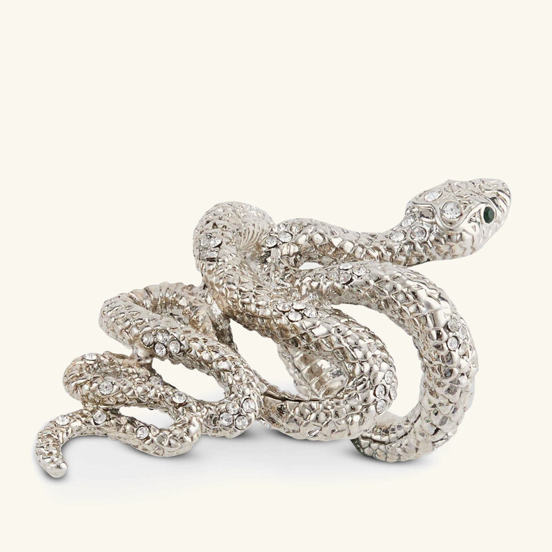 Snake Napkin Ring Silver Set Of 4 l objet snake napkin ring silver set of 4