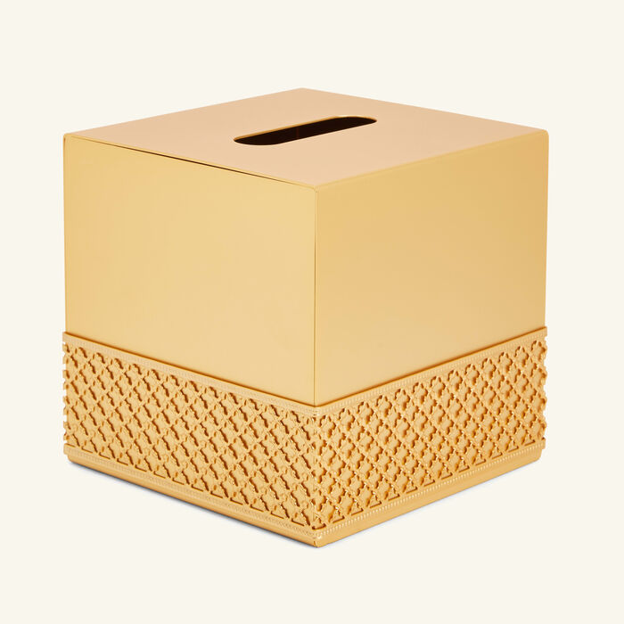 villari firenze tissue box gold