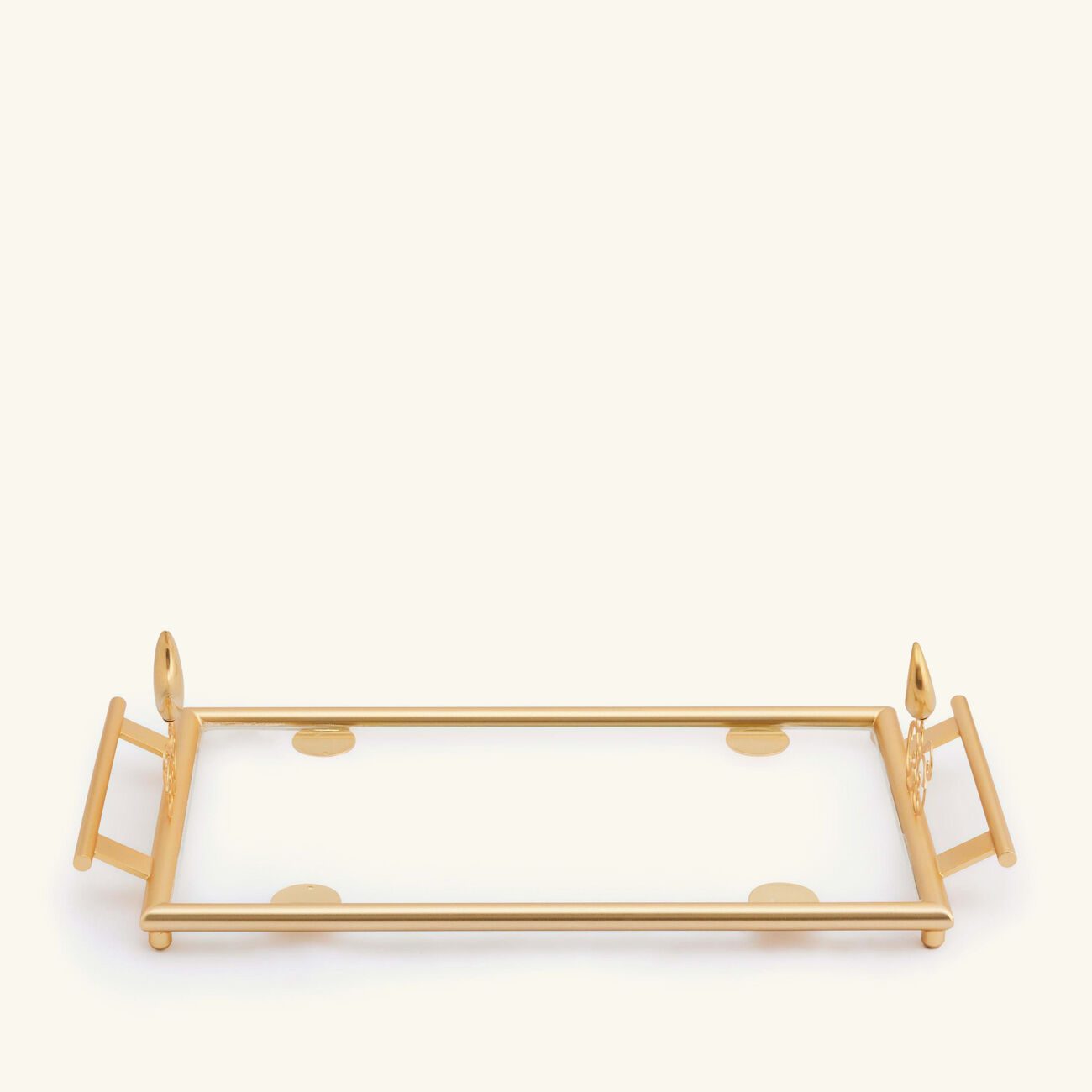 Extravaganza Serving Tray Rectangular Small Gold villari extravaganza serving tray rectangular small gold