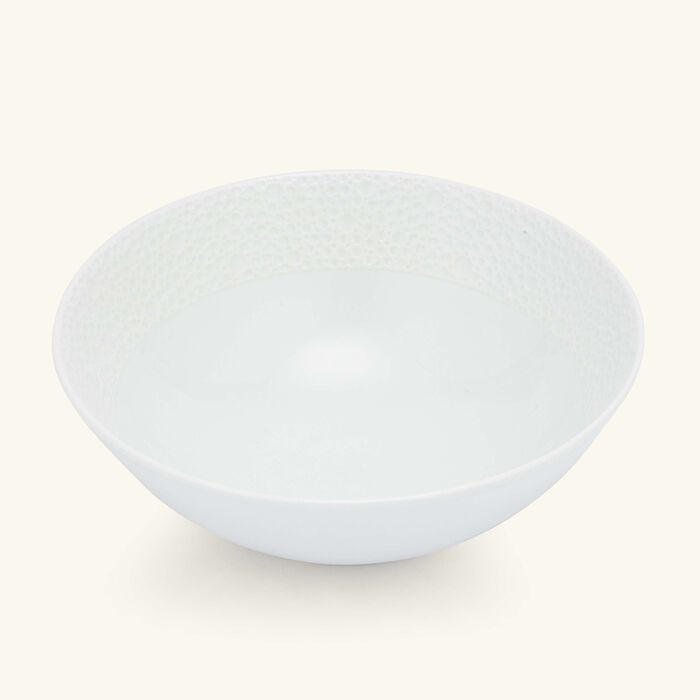 bernardaud ecume cereal bowl white 16cm