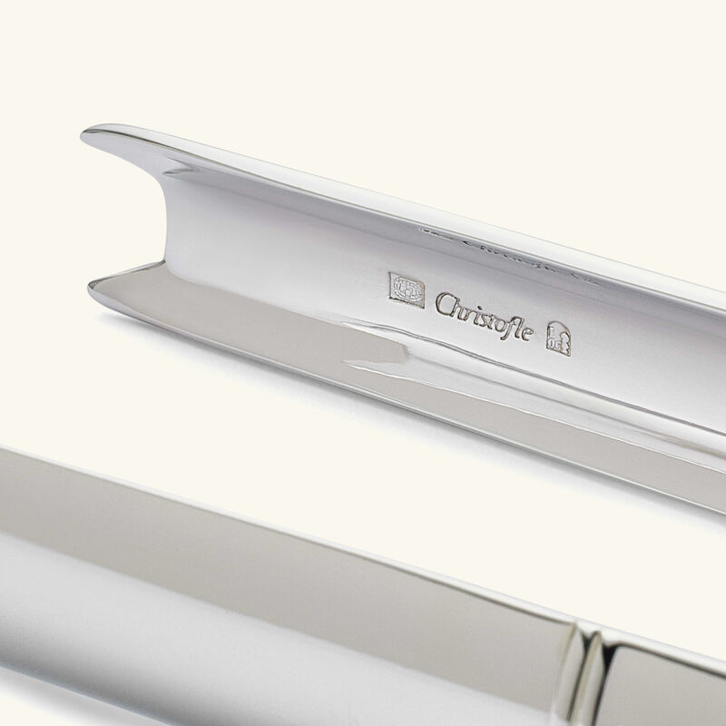 christofle malmaison ice tongs silver plated