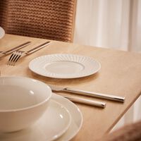 برناردو طبق الخبز والزبدة تويست بلان دائري أبيض 16 سم