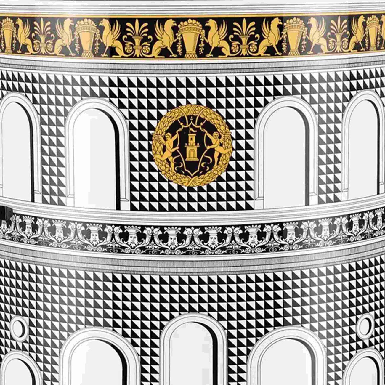 Facciata Quattrocentesca Console Pattern fornasetti facciata quattrocentesca console pattern