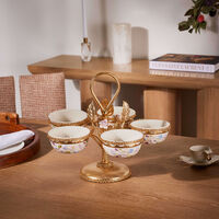 villari taormina serving bowl white